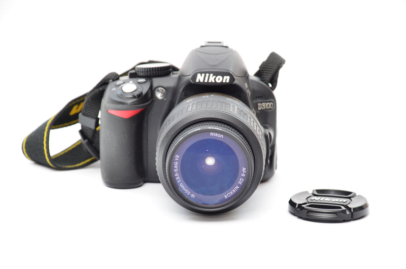 Used Nikon D3100 Camera with Nikon AF-S DX Nikkor 18-55mm f/3.5-5.6 G VR Lens