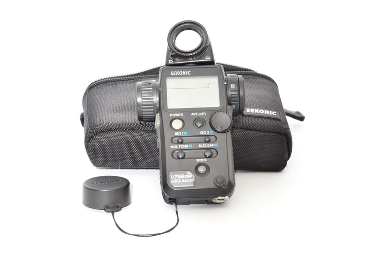 Used Sekonic L-758 DR Digital Master Light Meter