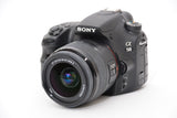Used Sony A58 Body with 18-55mm SAM II Lens