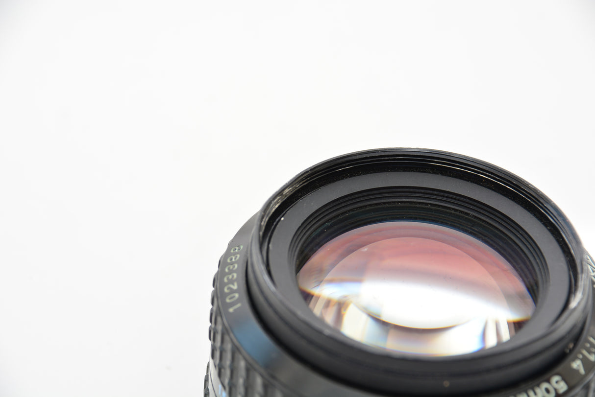 Used Pentax-A 50mm f/1.4 SMC PK Mount Lens - FUNGUS
