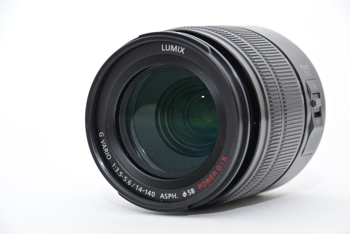 Used Lumix G Vario 14-140mm f/3.5-5.6 Power OIS Aspherical Lens - FUNGUS