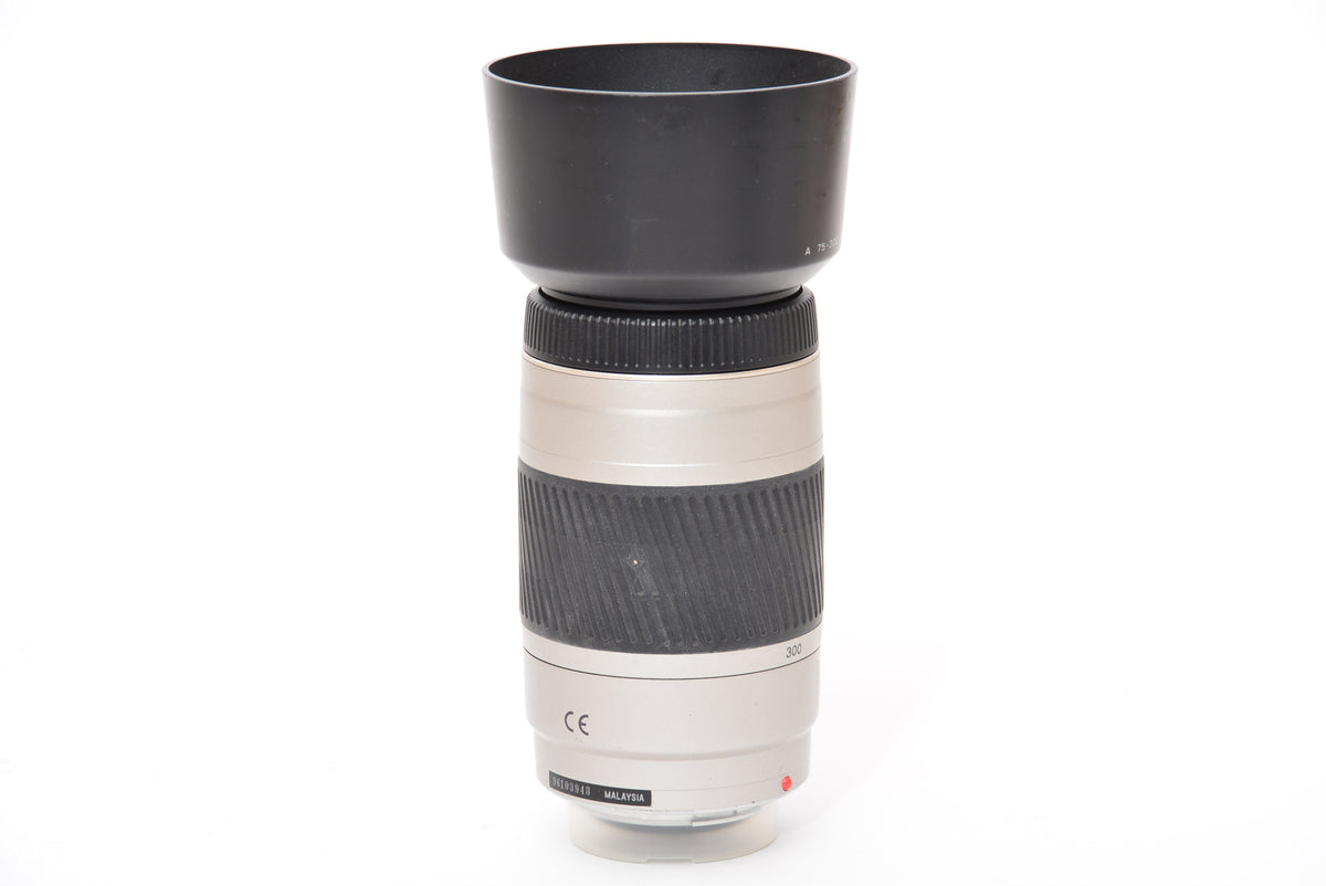 Used Minolta AF 75-300mm f/4.5 (32)-5.6 D Zoom Sony A Lens