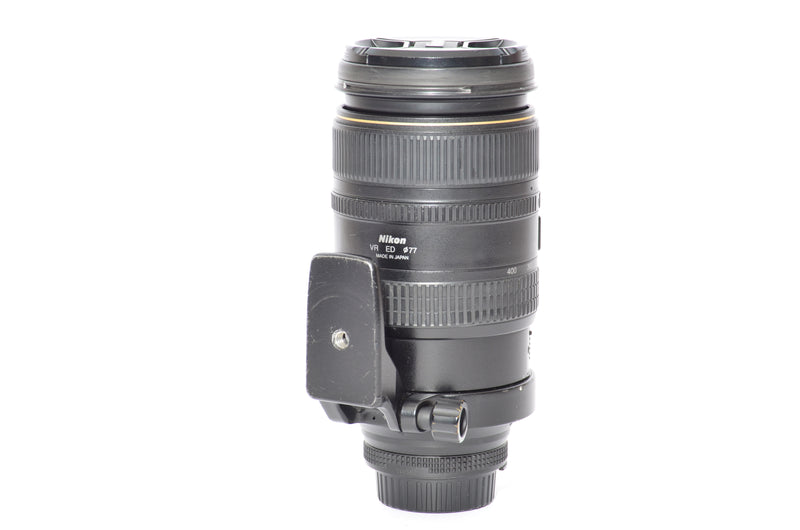 Used Nikkor 80-400mm f/4.5-5.6 D ED VR Lens