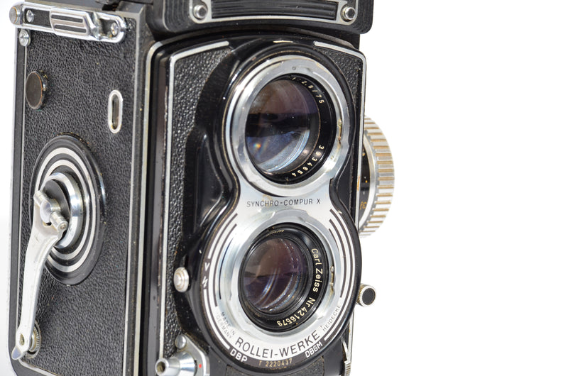 Used Rolleiflex 3.5T With Case and Strap