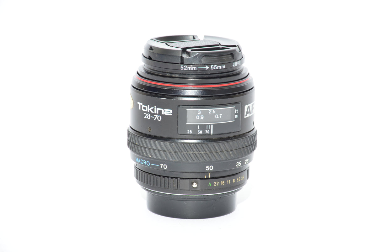 Used Tokina AF SD 28-70mm f/3.5-4.5 Pentax K Bayonet Lens