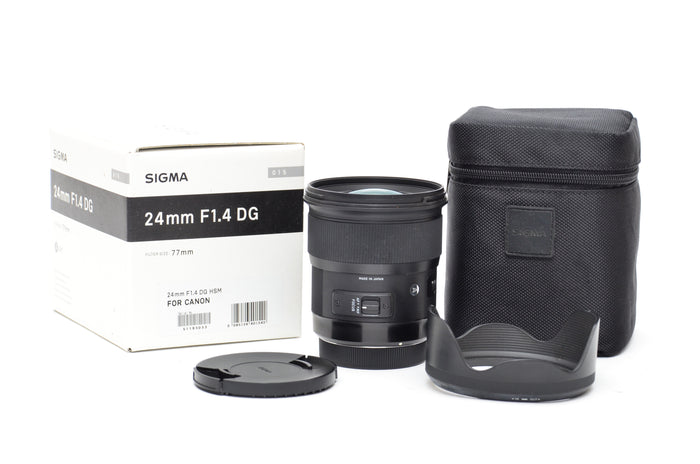 Used Sigma 24mm F1.4 DG HSM - Canon Fit