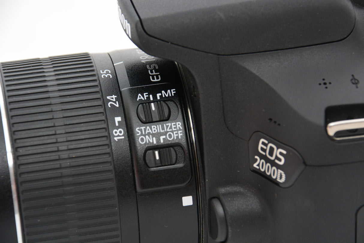 Used Canon EOS 2000D with EF-S 18-55 IS II Kit Lens