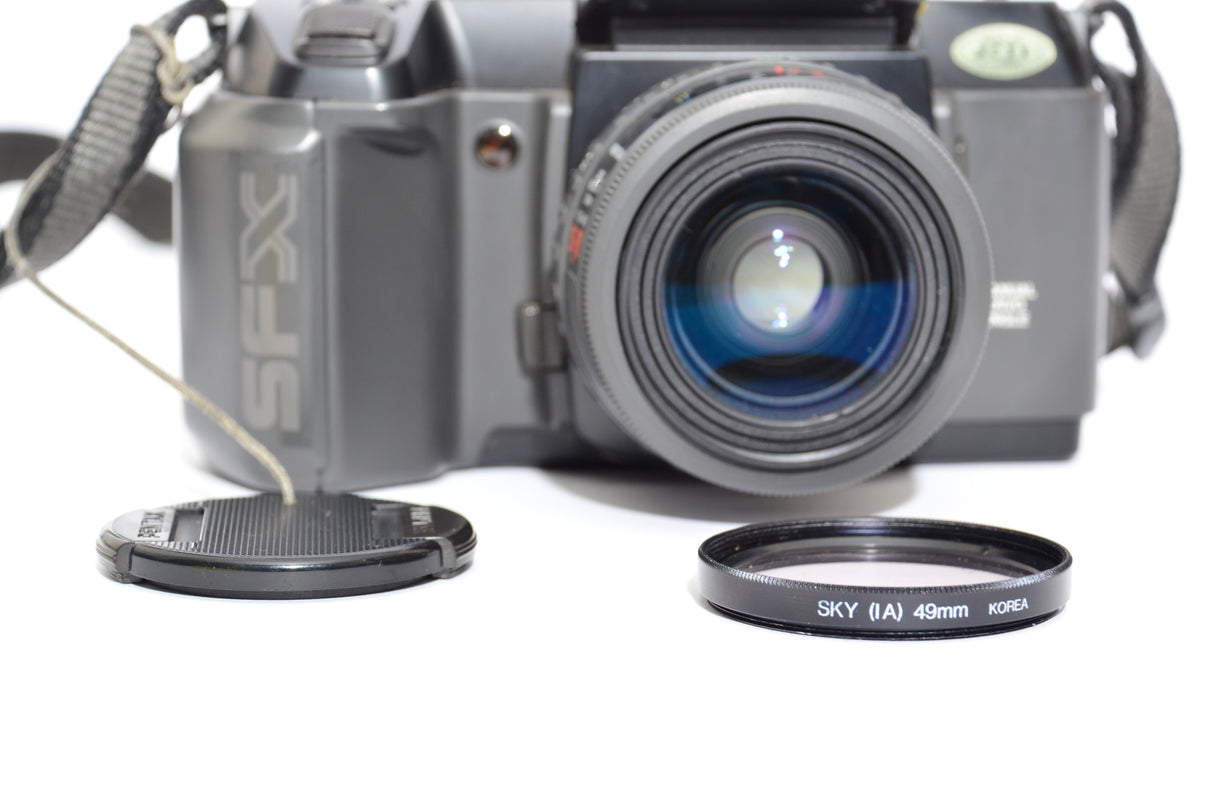 Used Pentax SFX Film Camera + Pentax 35-70mm f/3.5-4.5 Lens