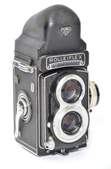 Used Rolleiflex T Type 3 with prism finder - White Face - Fully Serviced