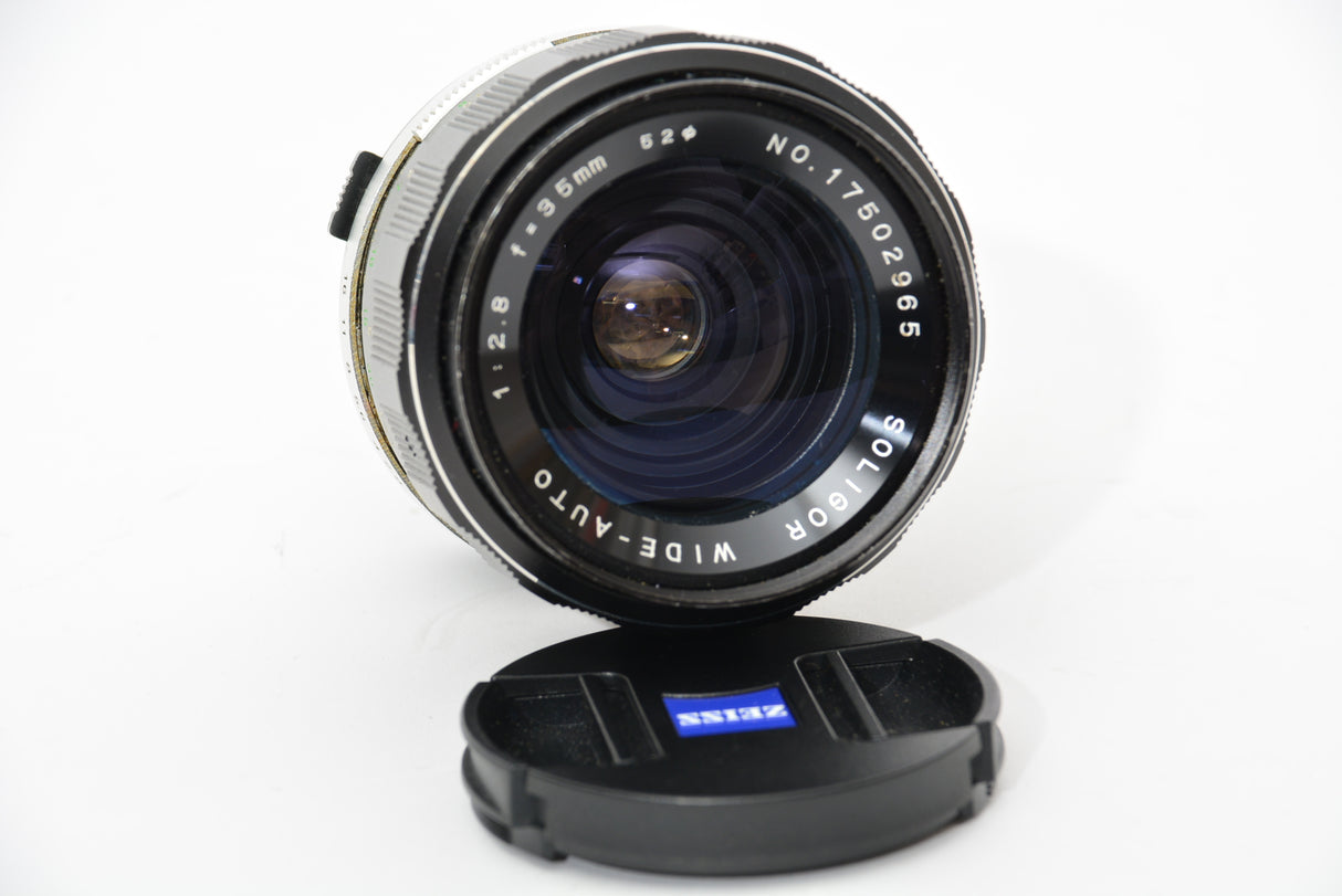 Used Soligor 35mm f/2.8 Wide Auto OM Mount Lens