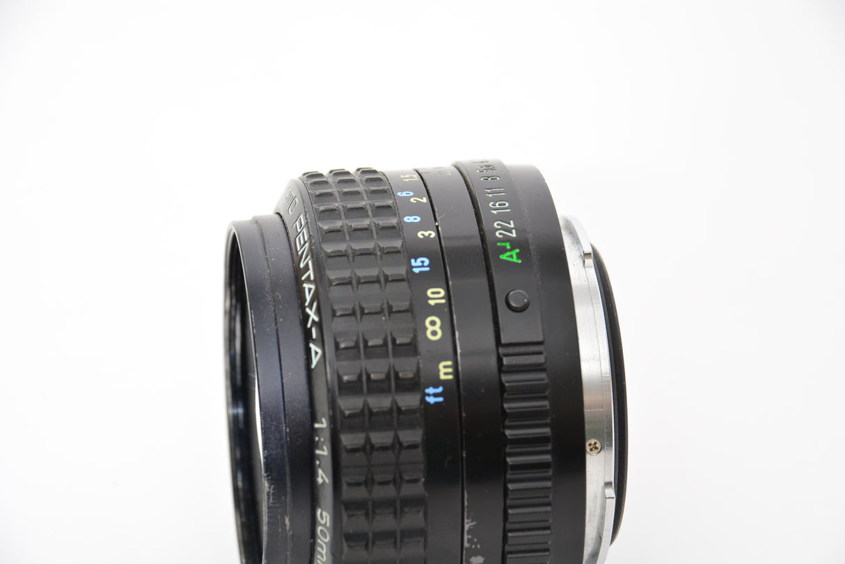 Used Pentax-A 50mm f/1.4 SMC PK Mount Lens - FUNGUS
