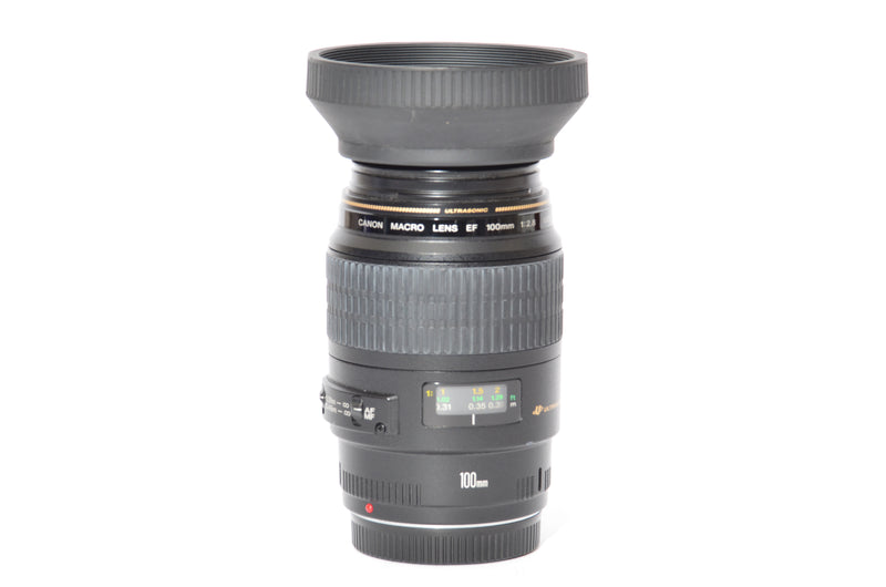 Used Canon EF 100mm f/2.8 USM Macro Lens