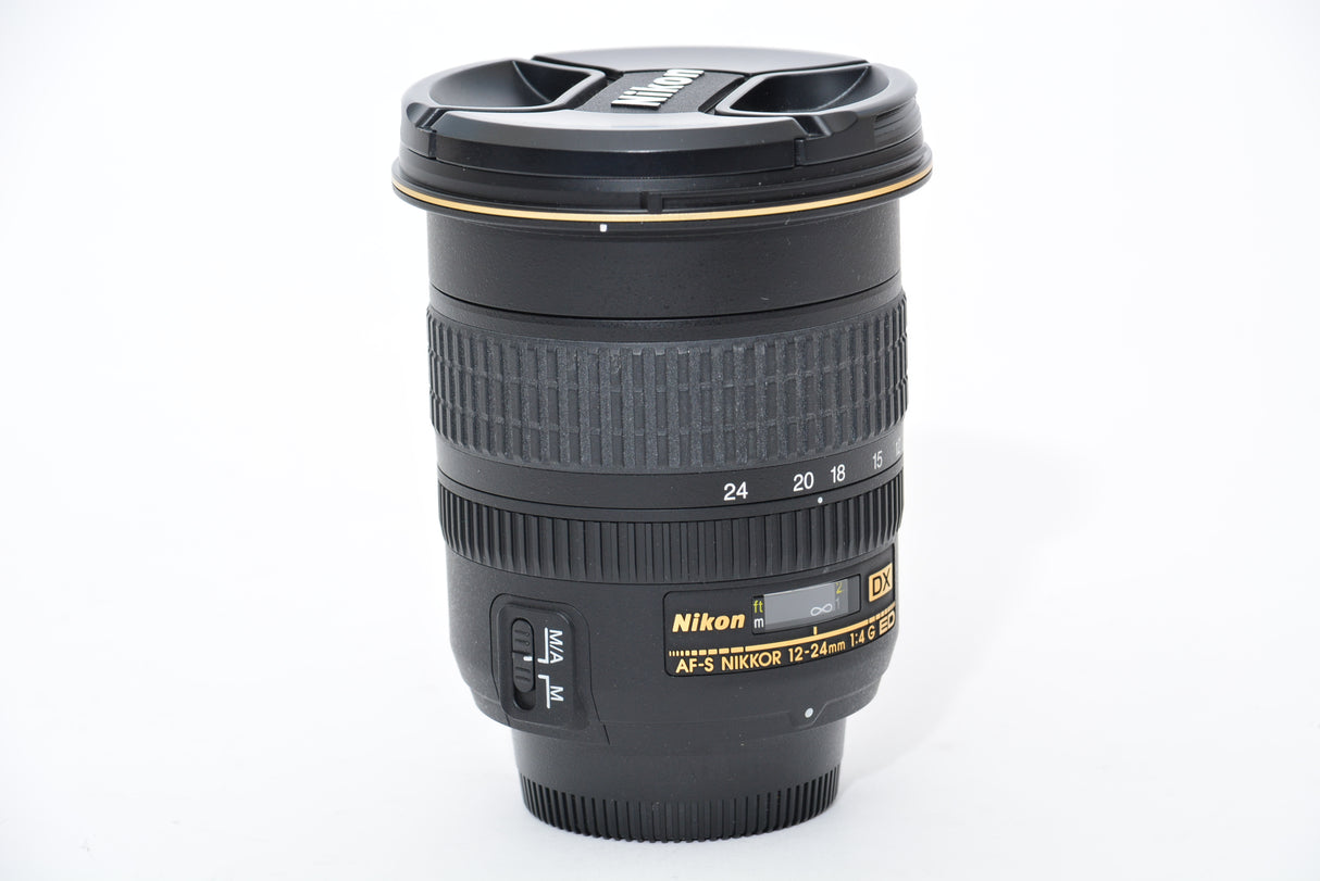 Used Nikon Nikkor AF-S 12-24mm f/4 G IF DX Lens