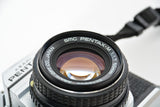 Used Pentax Asahi K1000 with 50mm f/1.7 Lens