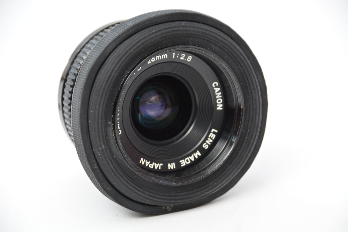 Used Canon 28mm f/2.8 FD Mount Lens