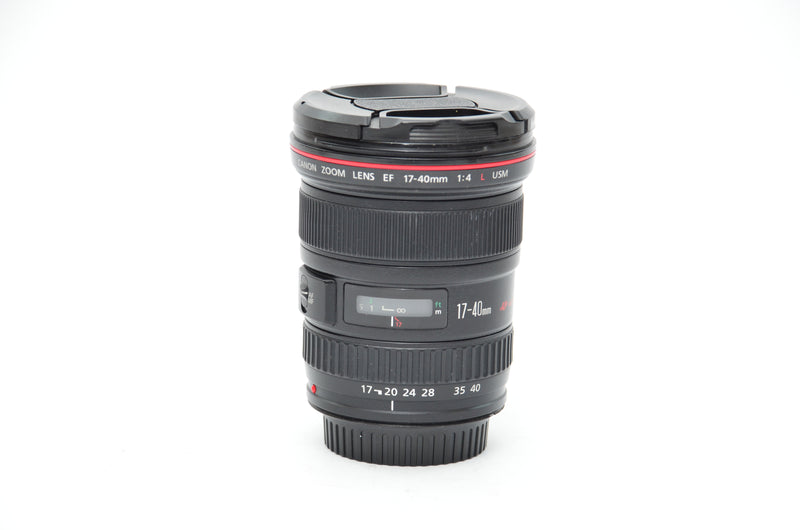 Used Canon EF 17-40mm f/4 L USM Ultrasonic Zoom Lens