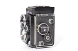 Used Rolleiflex 2.8F White Face With Original Leather Case