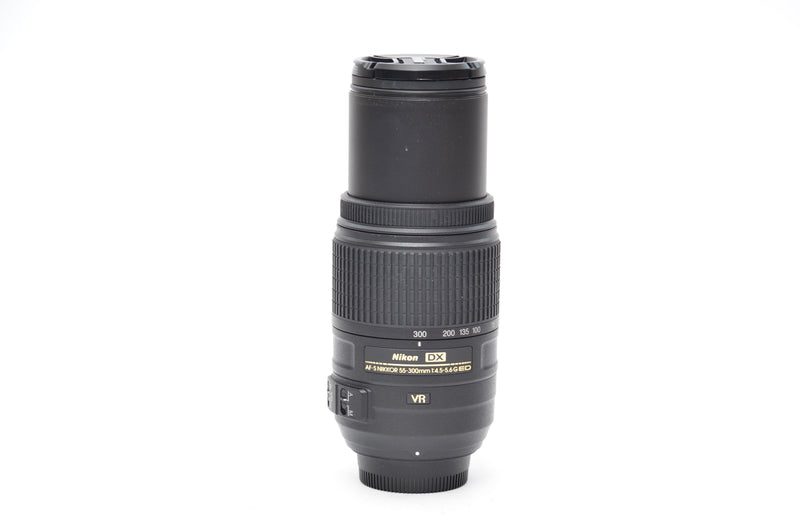 Used Nikon AF-S Nikkor 55-300mm f/1.4-5.6 G ED DX VR Lens