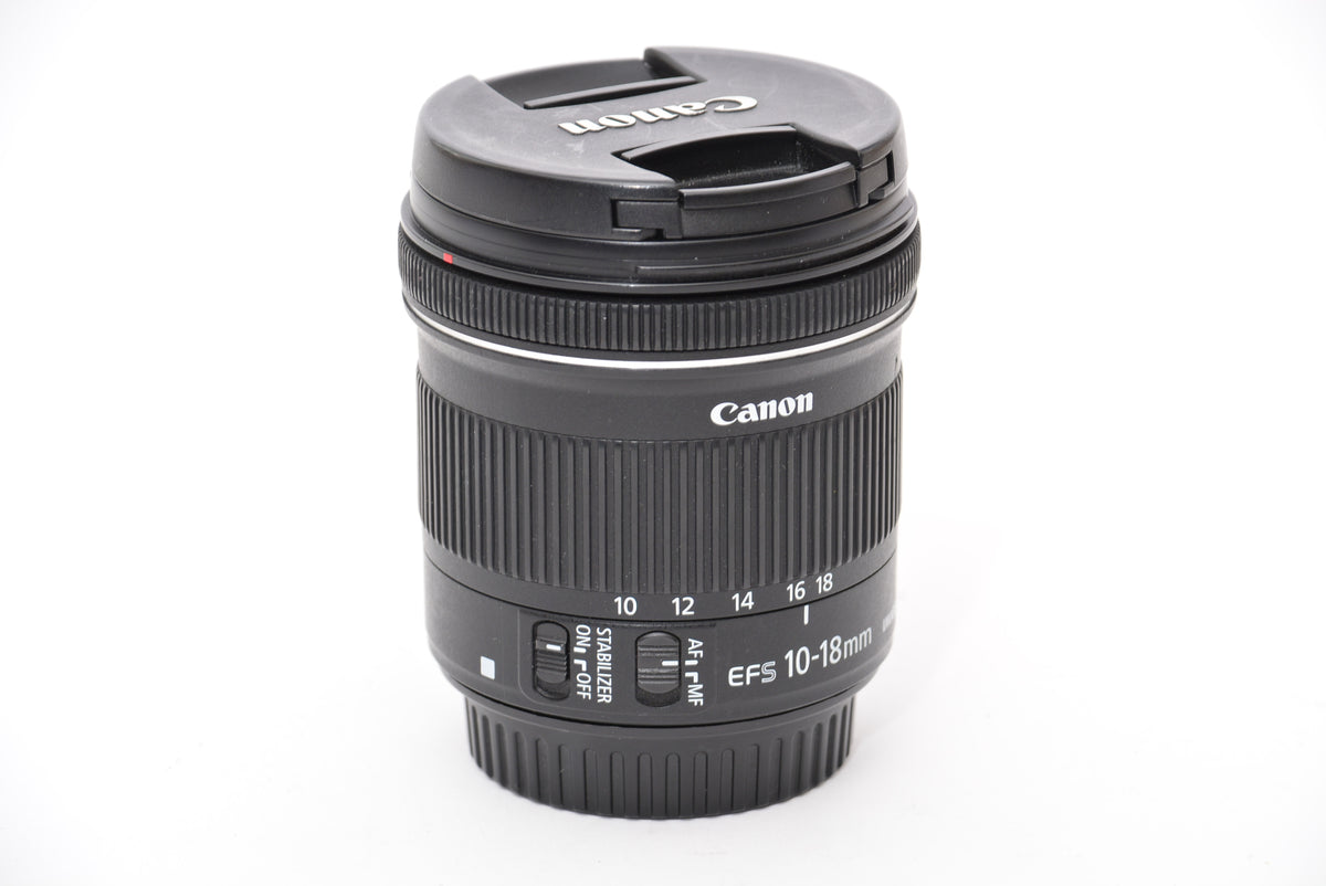Used Canon EFS 10-18mm f/4.5-5.6 IS STM Lens