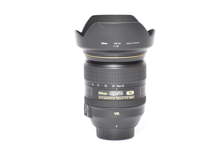 Used Nikon AF-S Nikkor 24-120mm f/4 G ED VR Lens