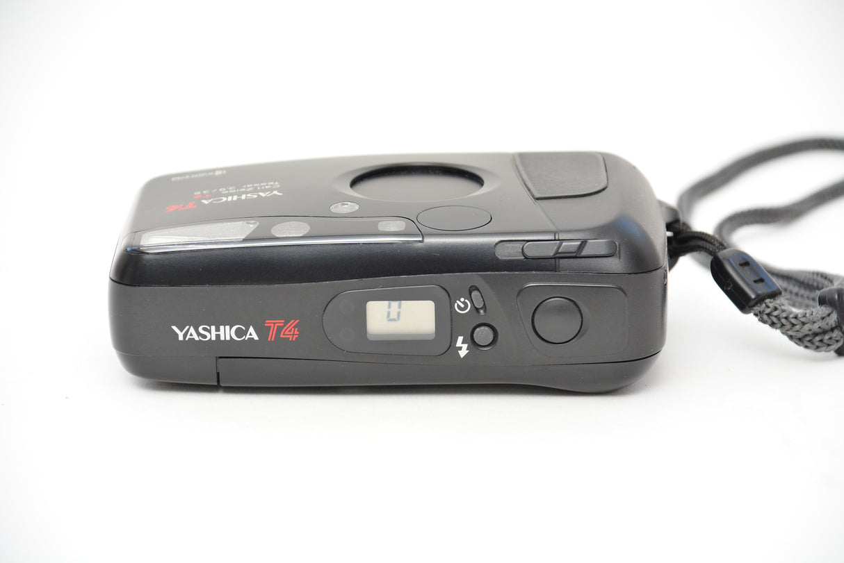 Used Yashica T4 Carl Zeiss Tessar 35mm f/3.5 Film Camera
