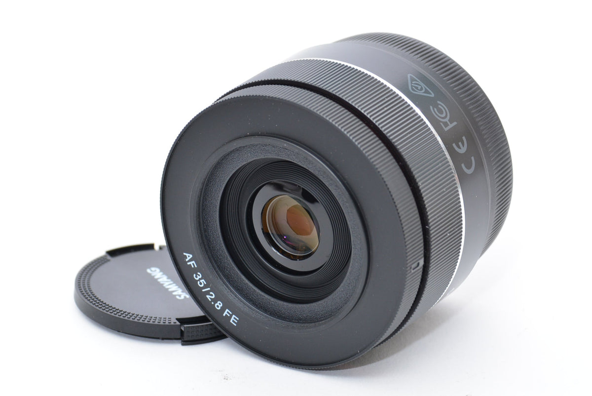 Used Samyang AF 35mm f/2.8 Sony E Pancake Lens
