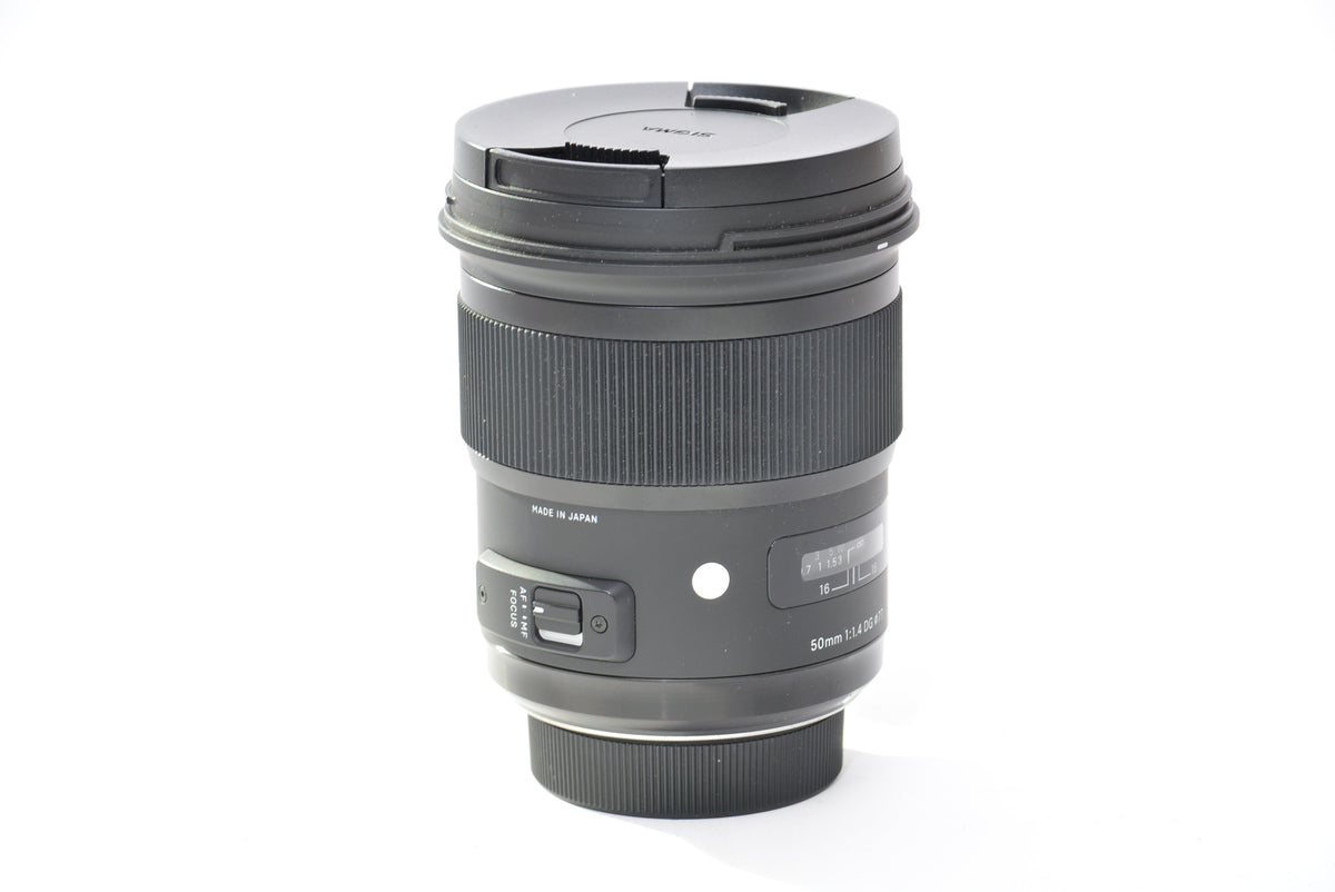 Used Sigma 50mm f/1.4 DG HSM Nikon F Mount Lens