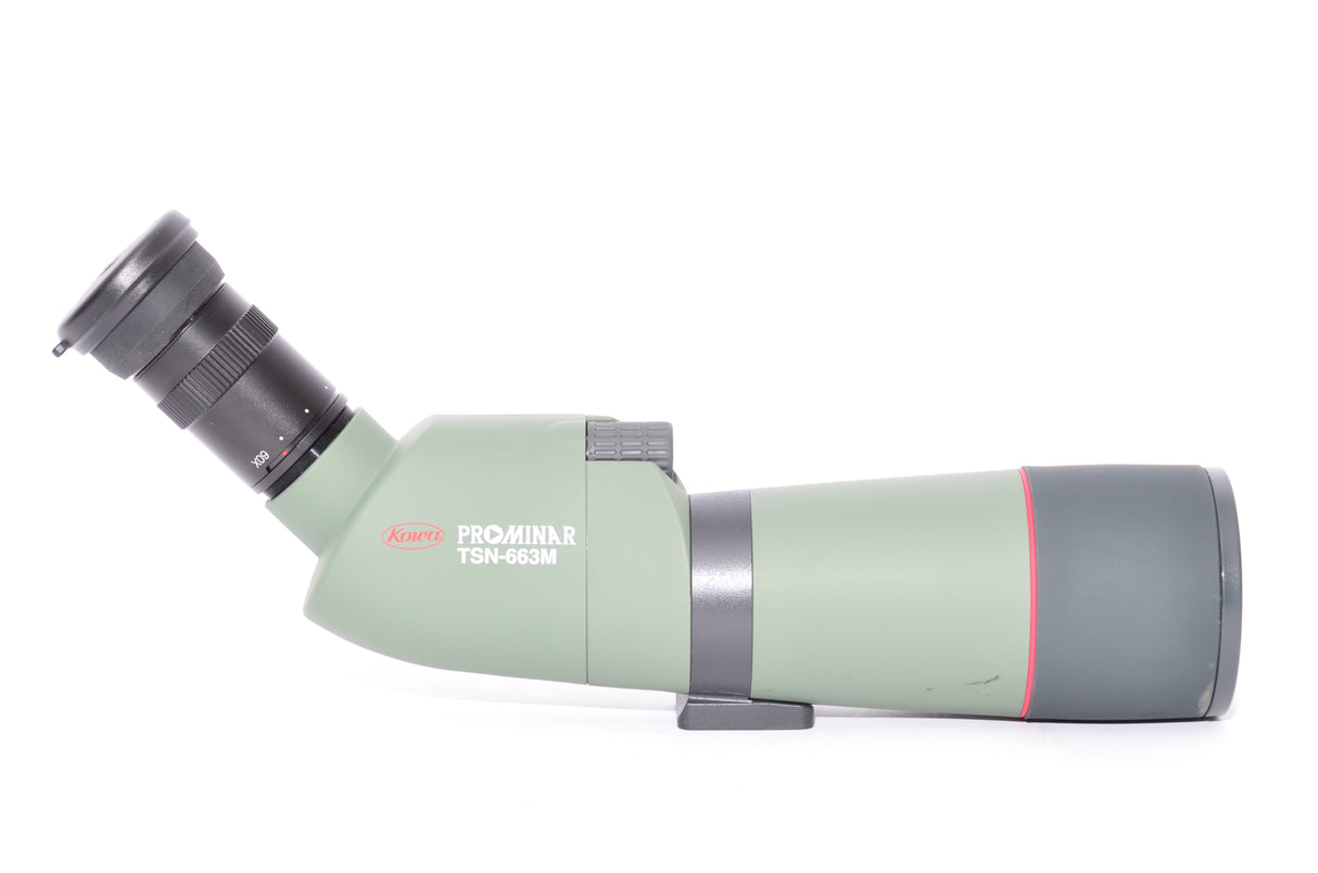 Used Kowa TSN-663M Spotting Scope + 20-60x Eyepiece