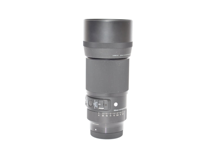 Used Sigma 105mm f/2.8 DG DN Macro for Sony E-Mount