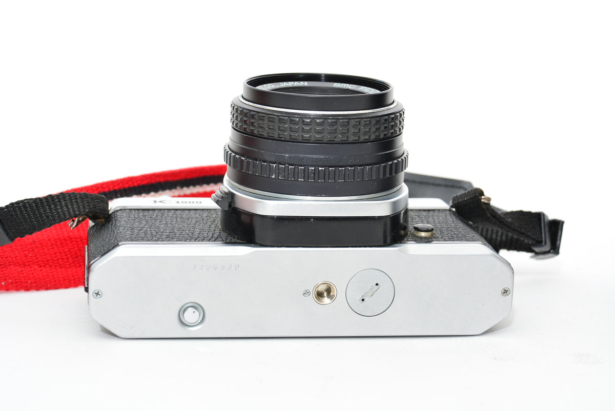 Used Pentax Asahi K1000 with 50mm f/1.7 Lens
