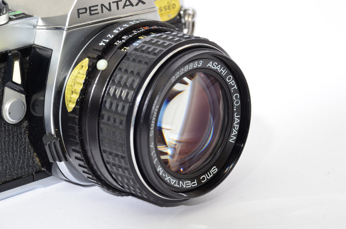 Used Asahi Pentax ME with Asahi 50mm f/1.4