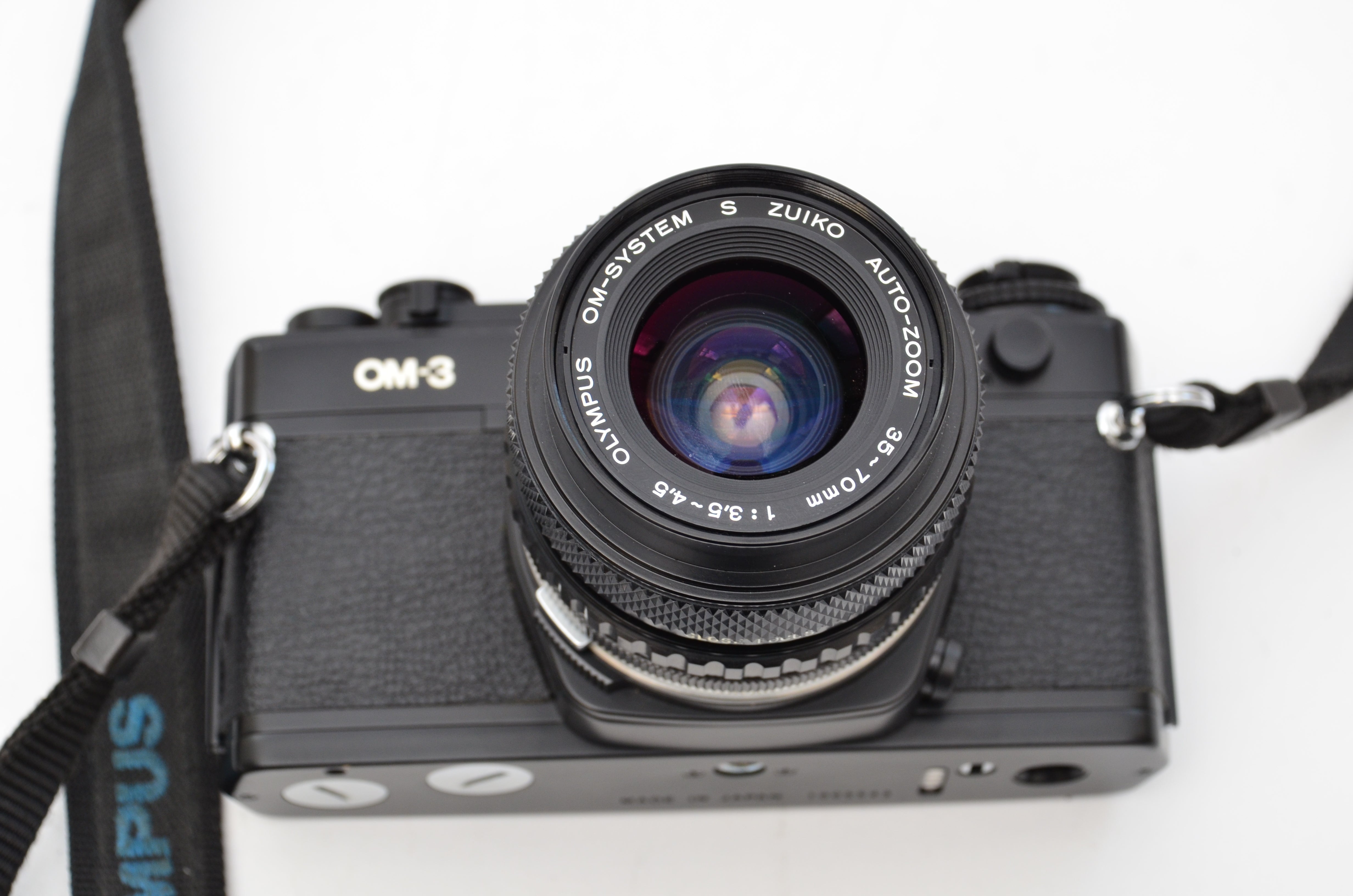 Used Olympus OM-3 Camera with 35-70mm Lens – Cambrian Photography