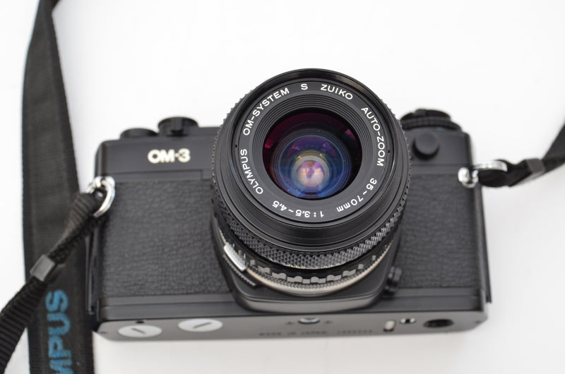 Used Olympus OM-3 Camera with 35-70mm Lens