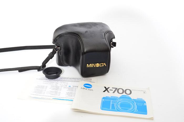 Minolta X-700 with Minolta MD 50mm f/1.7