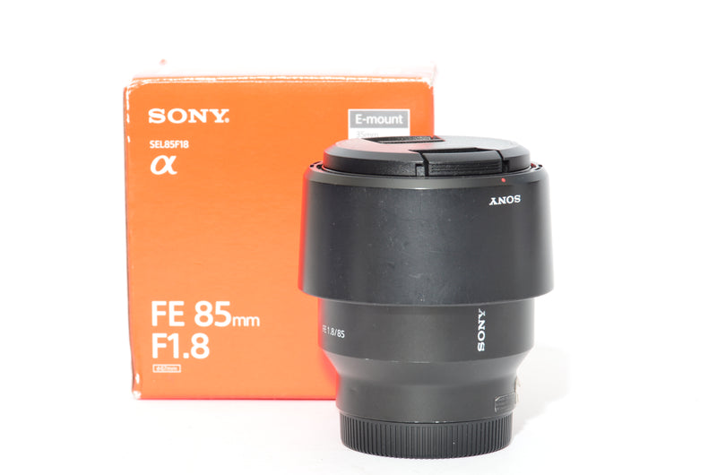 Used Sony FE 85mm f/1.8 Lens