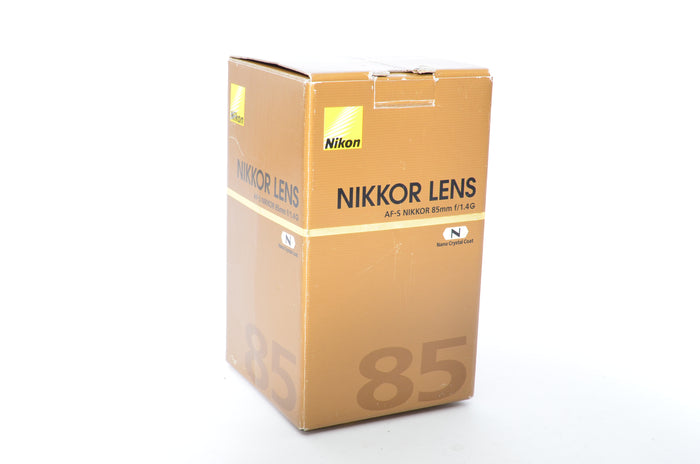 Used Nikon AF-S 85mm f/1.4 G