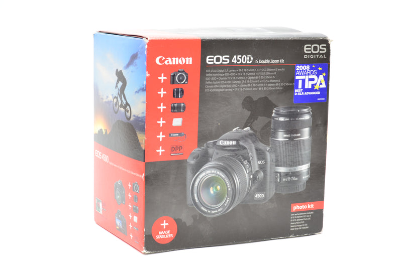 Used Canon EOS 450D DSLR Camera Body Only
