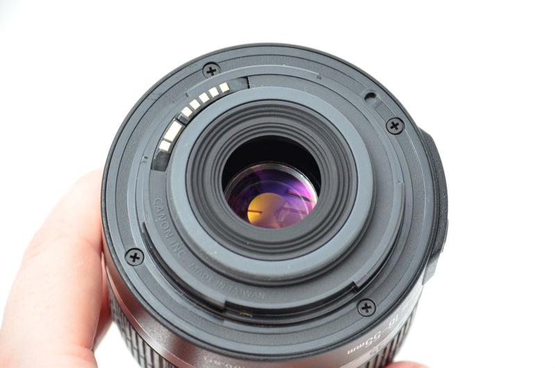 Used Canon EF-S 18-55mm f/3.5-5.6 IS Zoom Lens