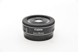 Used Canon EFS 24mm f/2.8 STM Lens