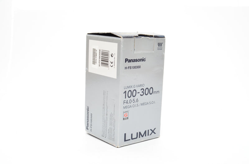 Used Panasonic Lumix G Vario 100-300mm f/4-5.6 Mega O.I.S