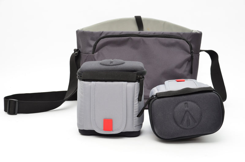 Used Manfrotto MB NX-M-IGY Grey Messenger Camera Bag