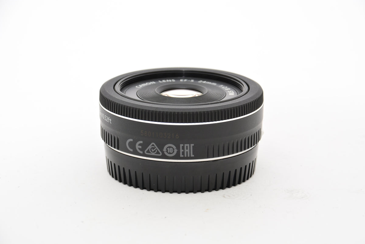Used Canon EFS 24mm f/2.8 STM Lens