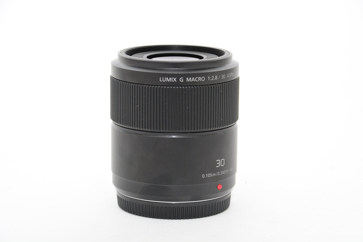 Used Panasonic Lumix G Macro 30mm f/2.8 Aspherical Lens