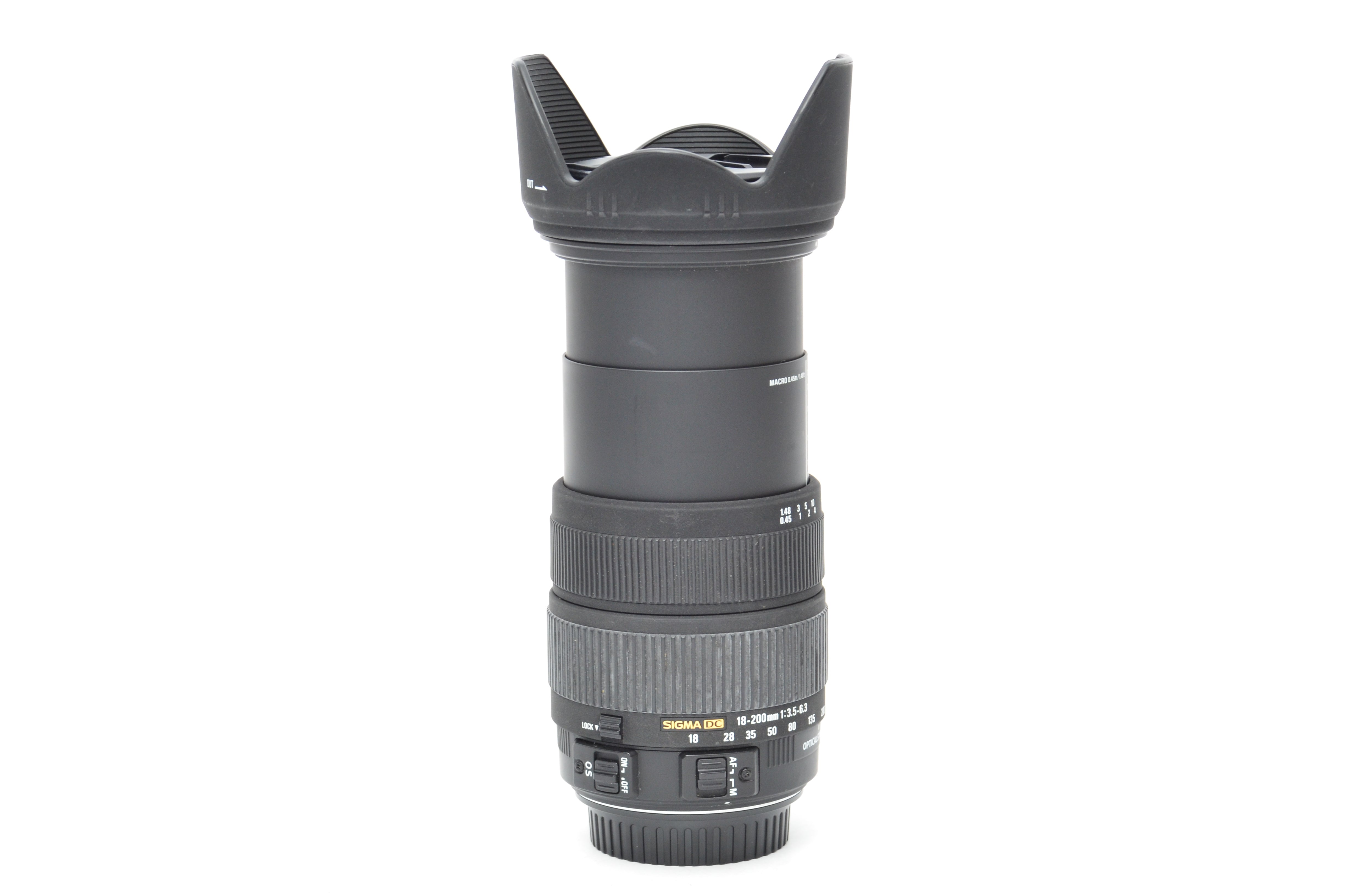 Used Sigma 18-200mm f/3.5-6.3 DC OS HSM Canon Mount Lens