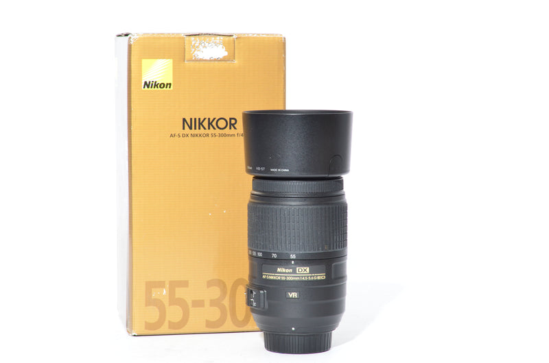 Used Nikon 55-300mm f/4.5-5.6 AF-S ED VR