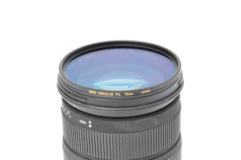 Used Sigma 18-200mm f/3.5-6.3 DC OS HSM Canon Mount Lens