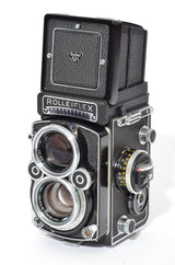 Used Rolleiflex 2.8F White Face With Original Leather Case