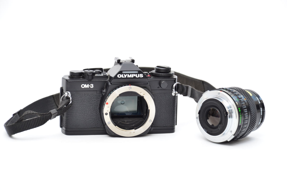 Used Olympus OM-3 Camera with 35-70mm Lens
