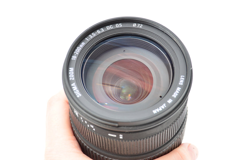 Used Sigma 18-200mm f/3.5-6.3 DC OS HSM Canon Mount Lens