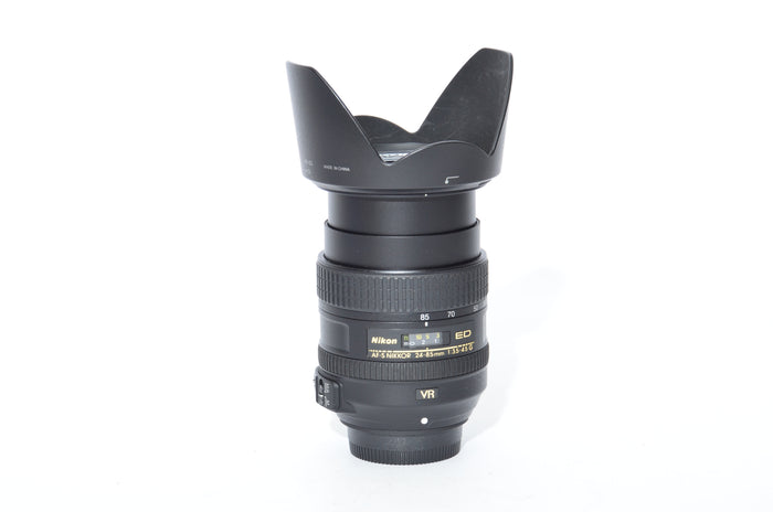 Used Nikon AF-S Nikkor 24-85mm f/3.5-4.5G IF-ED VR Lens
